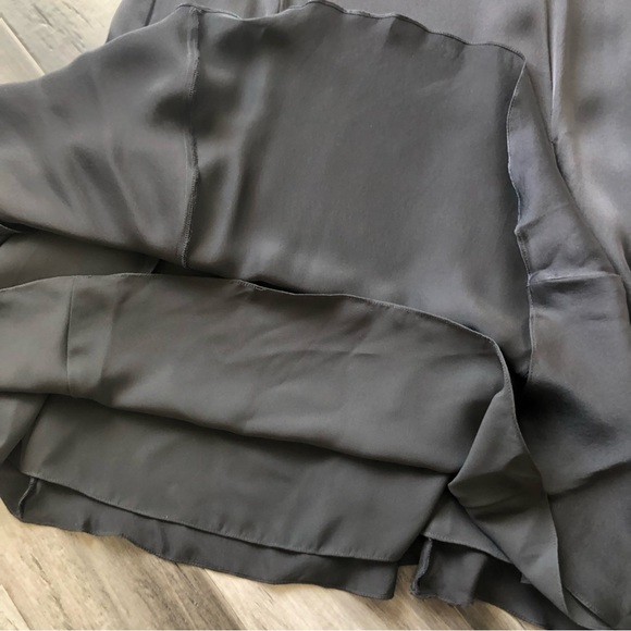 Lauren Ralph Lauren Silk Flirty Ruffle Sleeve Midi Length Semi-Formal Dress - Picture 9 of 11